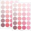 Colorful Polka Dot Label Stickers: Round, Square, Index, Multifunctional DIY Decoration