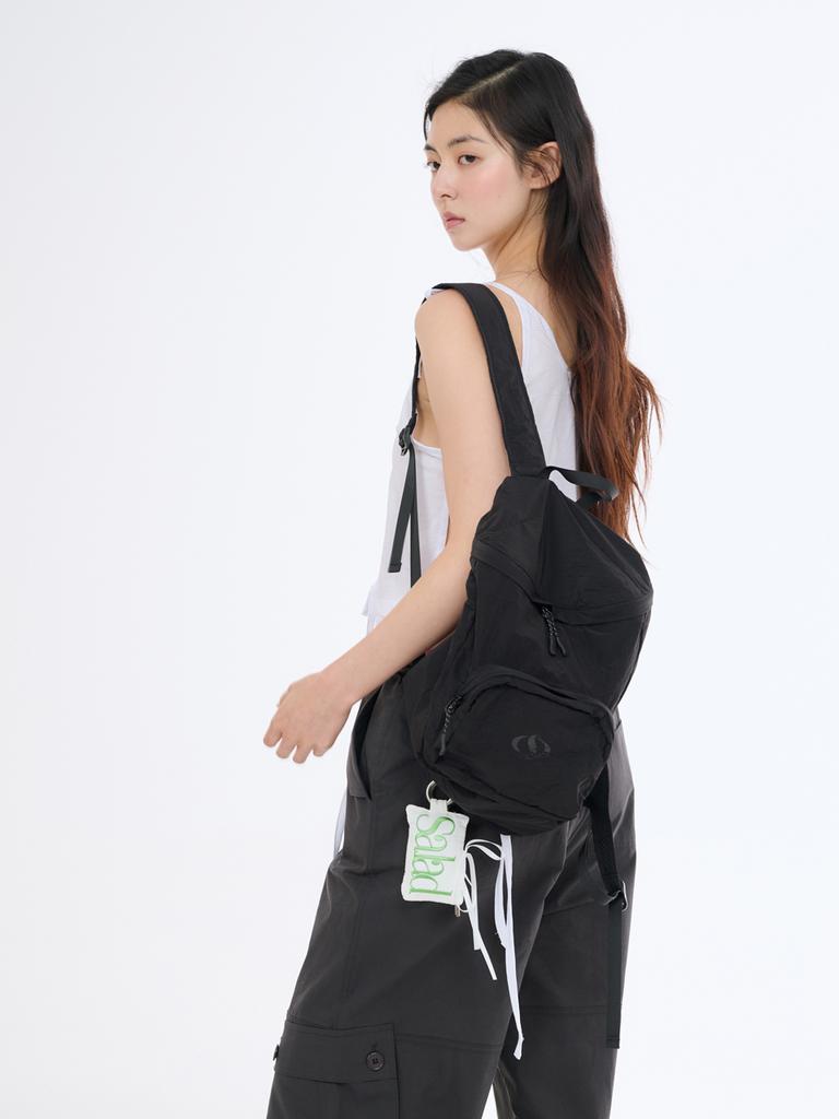 Salbol 501 Lip Nylon Backpack [Black]