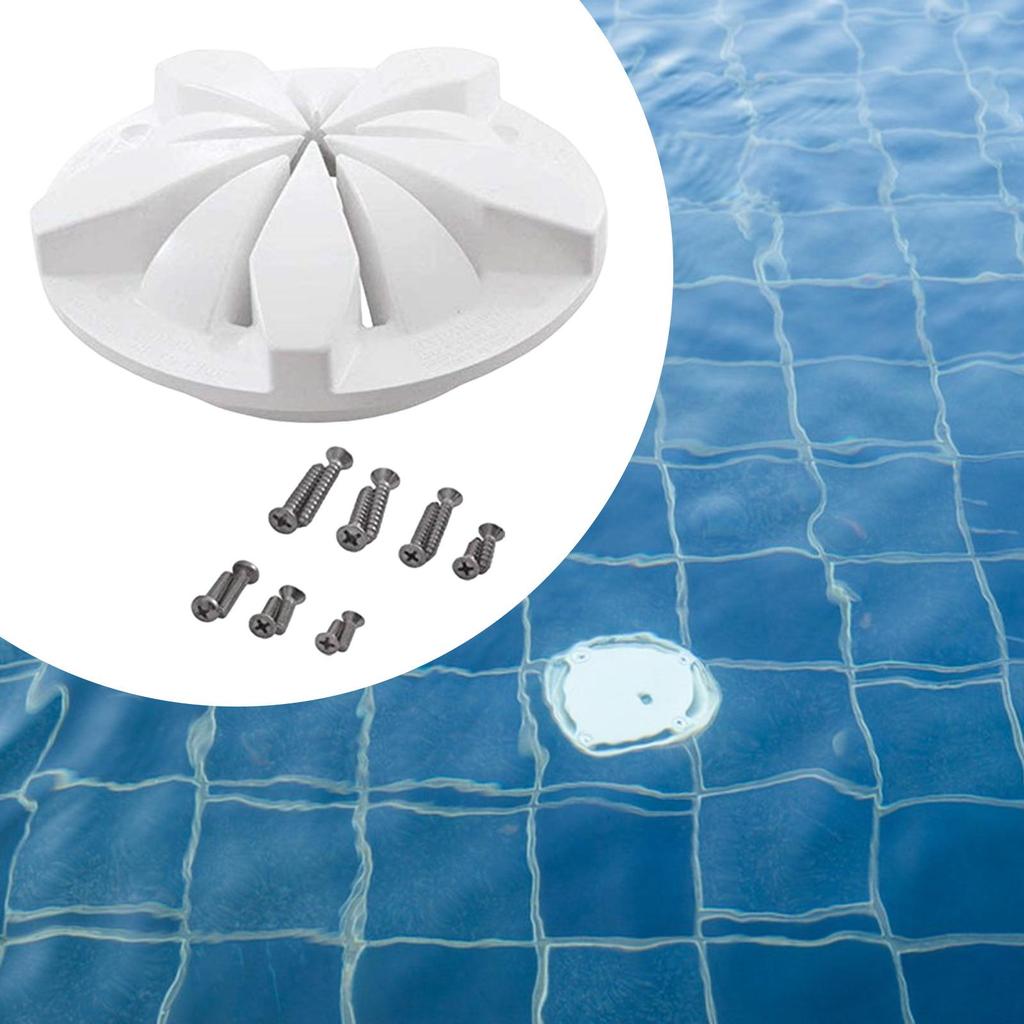 Pool Main Drain Adapter Drainage Outlet Accessories Sturdy Anti Pinch Hair