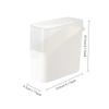 Multi-Purpose Kitchen Storage Box for Cheese, Coffee Bags & Seasonings - Non-Food Grade, Perfect for Fridge Organization