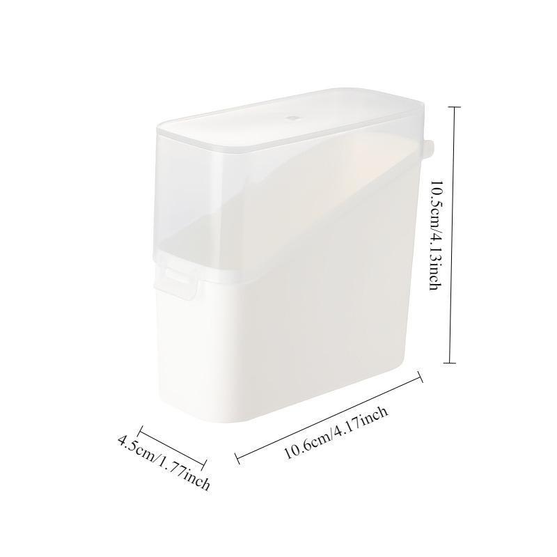 Multi-Purpose Kitchen Storage Box for Cheese, Coffee Bags & Seasonings - Non-Food Grade, Perfect for Fridge Organization