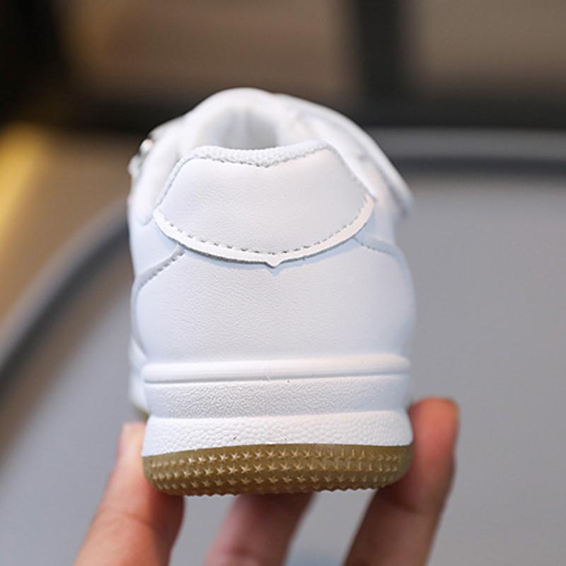Spring and Autumn Korean Version of Boys and Girls Fashion Velcro Comfortable Soft Sole Wear-resistant Casual Sneakers