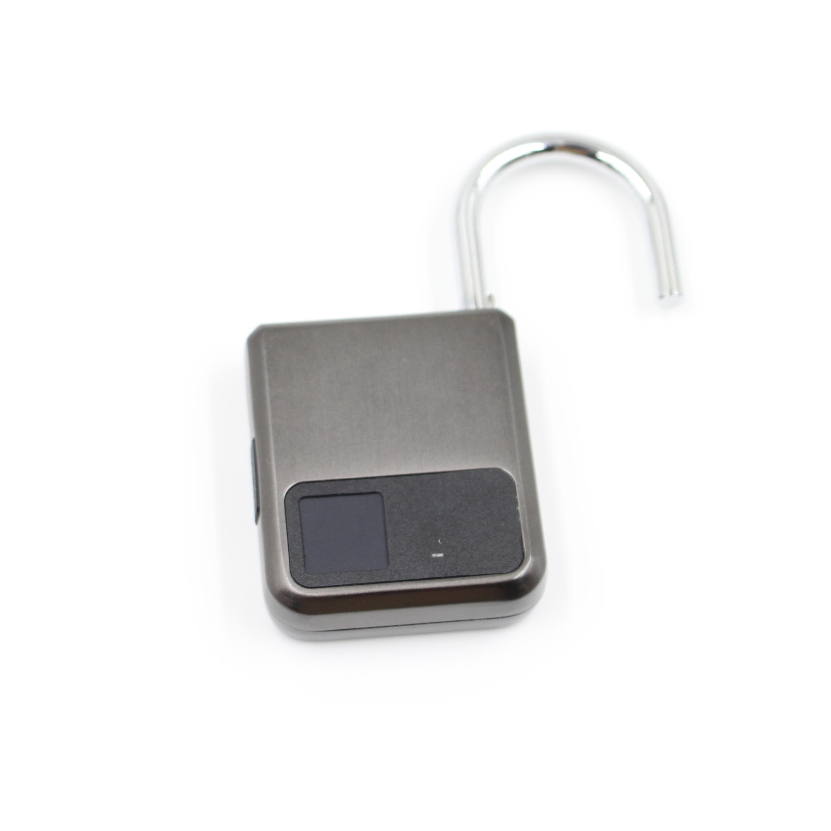 Biometric Fingerprint Lock Security Fingerprint Padlock Smart Color box