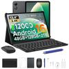 Tablets P13, 13,4 Polegadas 2,4K 120Hz Android 16, 48GB+128GB, 12000mAh, Widevine L1, Alto-falantes Duplos, Tablet com Teclado e Estojo para Caneta