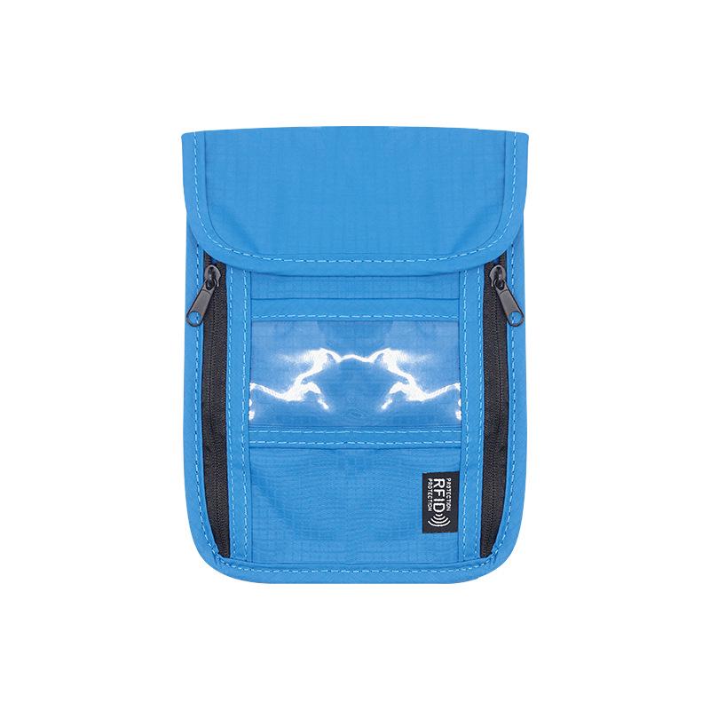 RFID Blocking Anti-Theft Lanyard Bag for Keys & Passport