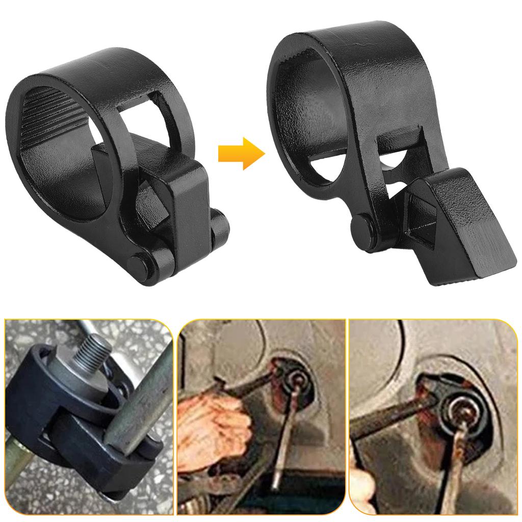 Cheie universală pentru bară de legătură interioară a mașinii Instrument de demontare a șurubului cu bilă direcțională pentru accesoriu de dezasamblare cu împingere cu cap bilă de 27-42 mm