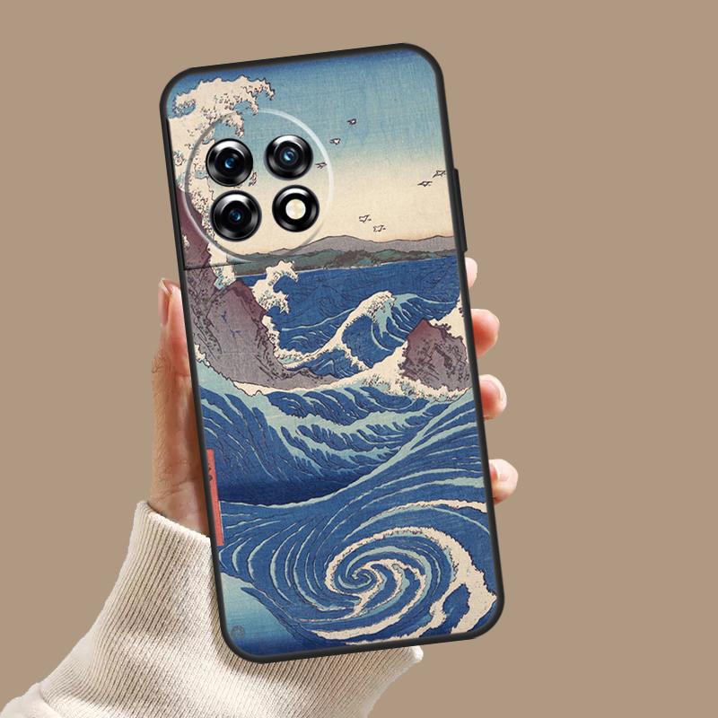 Japanese Style Art Japan Case For OnePlus 11 12 9 10 Pro 10R 12R 8T 10T OnePlus Nord N30 N20 N10 CE 3 2 Lite Cover