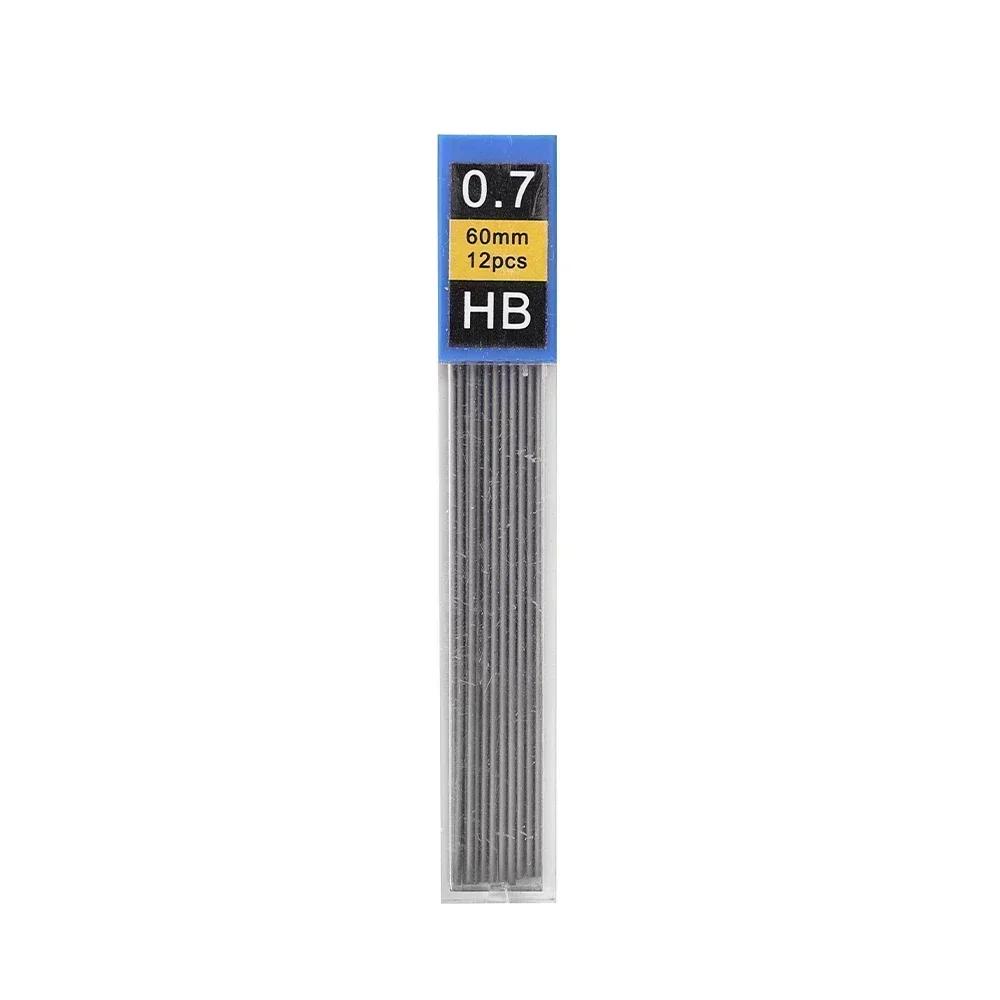 0.3/0.5/0.7/0.9/1.3/2.0mm Metal Mechanical Pencils Lead Refills Break Resistant Drawing Automatic HB Pen Refills School Supplies