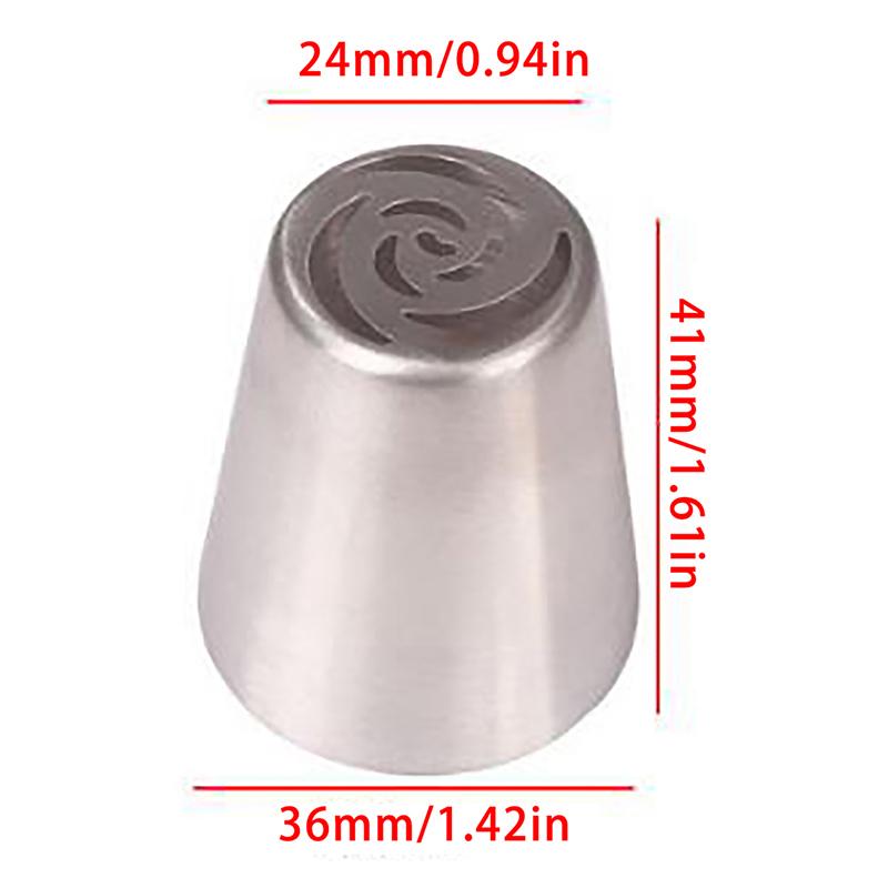 7Pcs Tulip Flower Cake Pastry Nozzles Diy Baking Tools Fondant Cake Decoration
