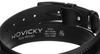 Wide Leather Belt R-PI-01-115-4806 Black