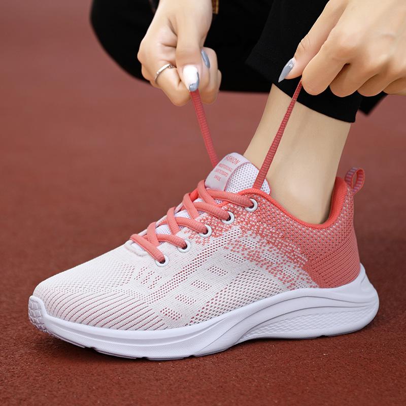 Ladies Shoes Women Sneakers Woman Shoe Summer 2025 Lightweight Breathable Non-slip Soft Trainers Female Basket Tenis Feminino