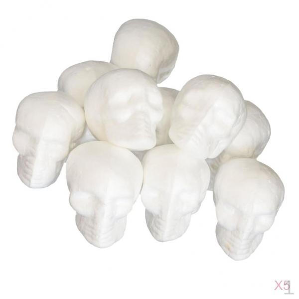 

Набор из 50 шариков-черепов для поделок своими руками