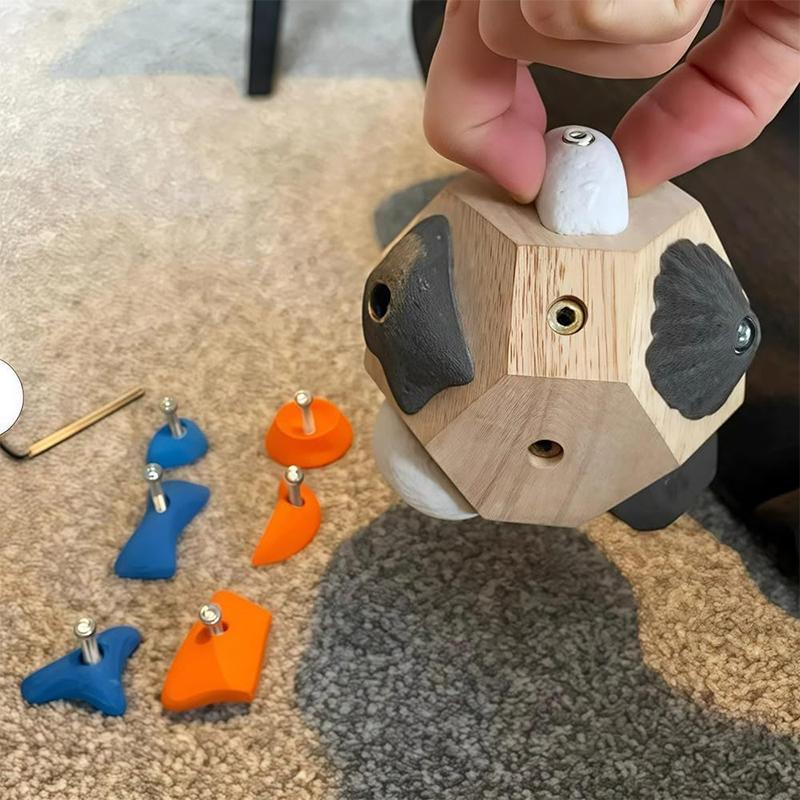 Handgefertigte Klettergriffe aus Boulderblöcken – Handgefertigte Riesensteine ​​für mehr Stabilität und Präzision – Dekoratives Schmuckstück für Zuhause – Geschenk