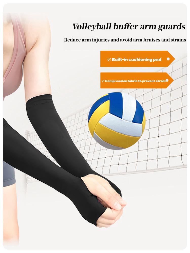 Volleyball Wristbands Volleyball Padded Passing Forearm Hitting Sleeves,Volleyball Training Arm Protector,Arm Sleeves Support