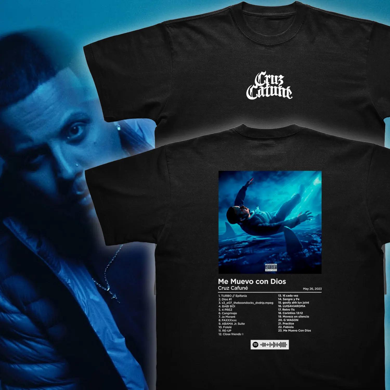 

Summer Cruz Cafuné Bootleg Unisex Softstyle T-Shirt Casual Hip Hop Sports Loose Men T-shirt The Same Style UNSEIX OVERSIZE TOP M