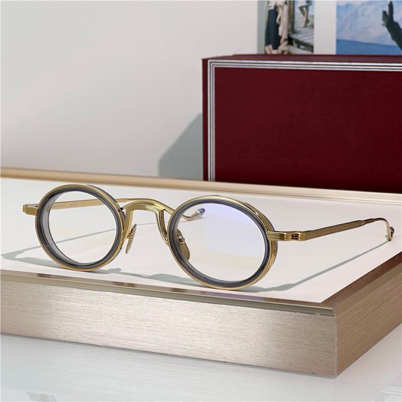VARDA JMM Oval Metal Sunglasses: Handmade, Unisex, Trendy, Versatile for Casual Wear and Vacation Parties