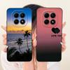 For Xiaomi Redmi Note 15 5G / Note 15 Pro 4G Fashion Dusk Beach Painting Phone Case For Redmi Note15 15Pro Soft Silicone Bumpers