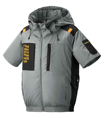

Atackbase The Tough Air-Conditioned Workwear Titanium Short-Sleeved Jacket, Gray, 7745 07 S