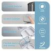 Sardine Print Pocket Pill Case 2 Compartments Travel Pill Container  Medicine Storage