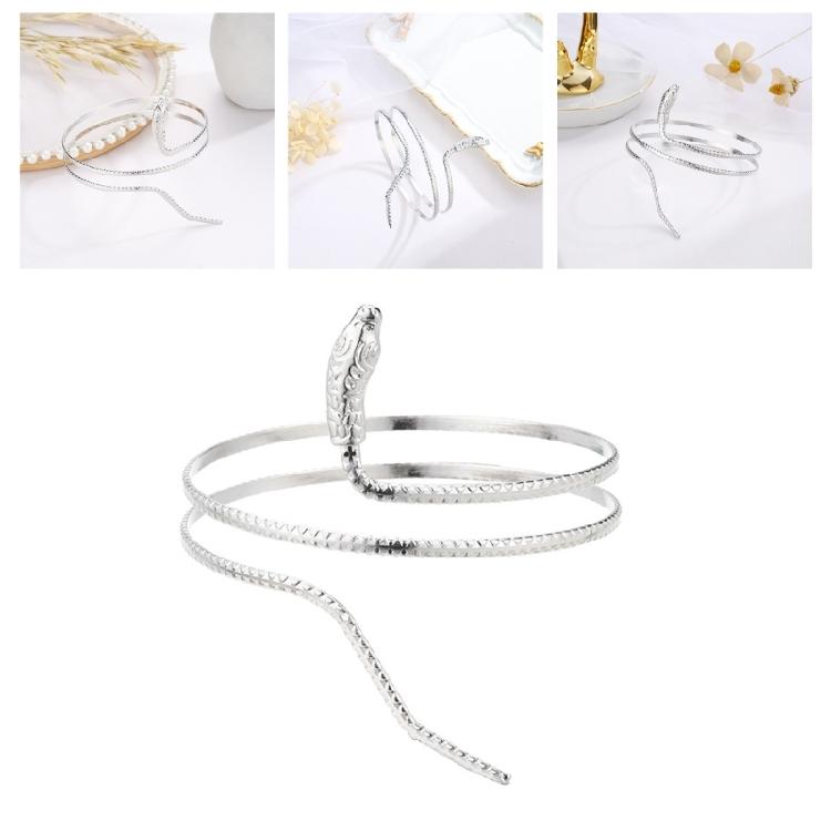 Shimmering Coils Arm Chain for Women Girls Arm Cuffs Elegant Armlet