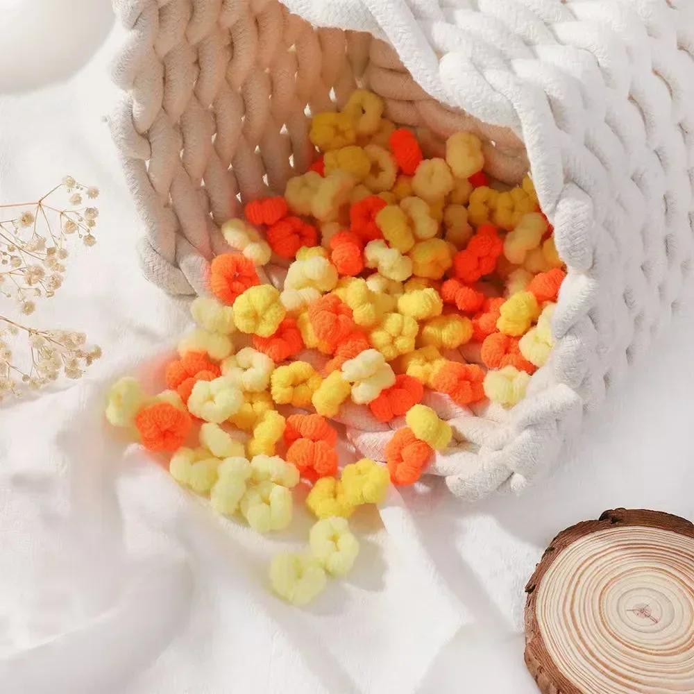 100Pcs Children Elastic Hair Bands Girls Colorful Hair Ties Ponytail Holder Rubber Bands Small Scrunchie Kids Hair Accessories