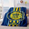 Rosario Central Crest Portable Blanket/Soft Blanket Bedding Blanket Suitable for Travel Camping Living Rooms Offices Sofas Fan Gifts