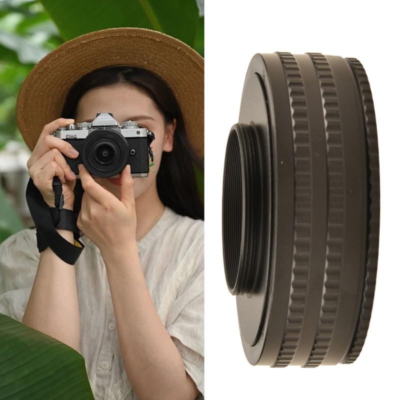 M58 To M42 25mm-55mm Adjusting Focusing Helicoid Adapter Extension Tube Lens Mount Converters for Various Cameras