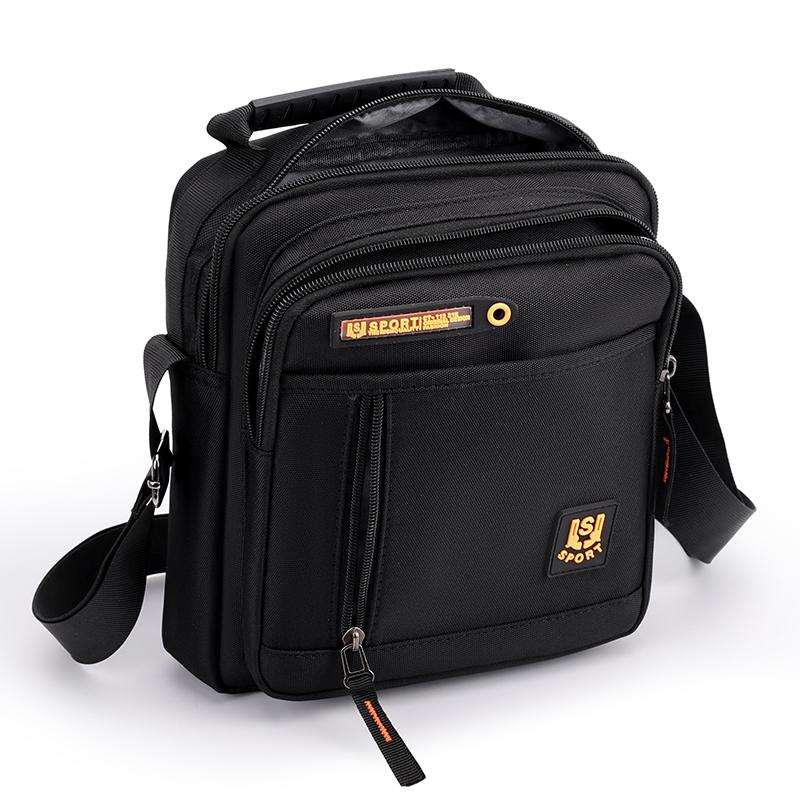 Men's Business Crossbody Shoulder Bag – Durable Oxford Cloth Sling with Big Capacity & Multiple Compartments