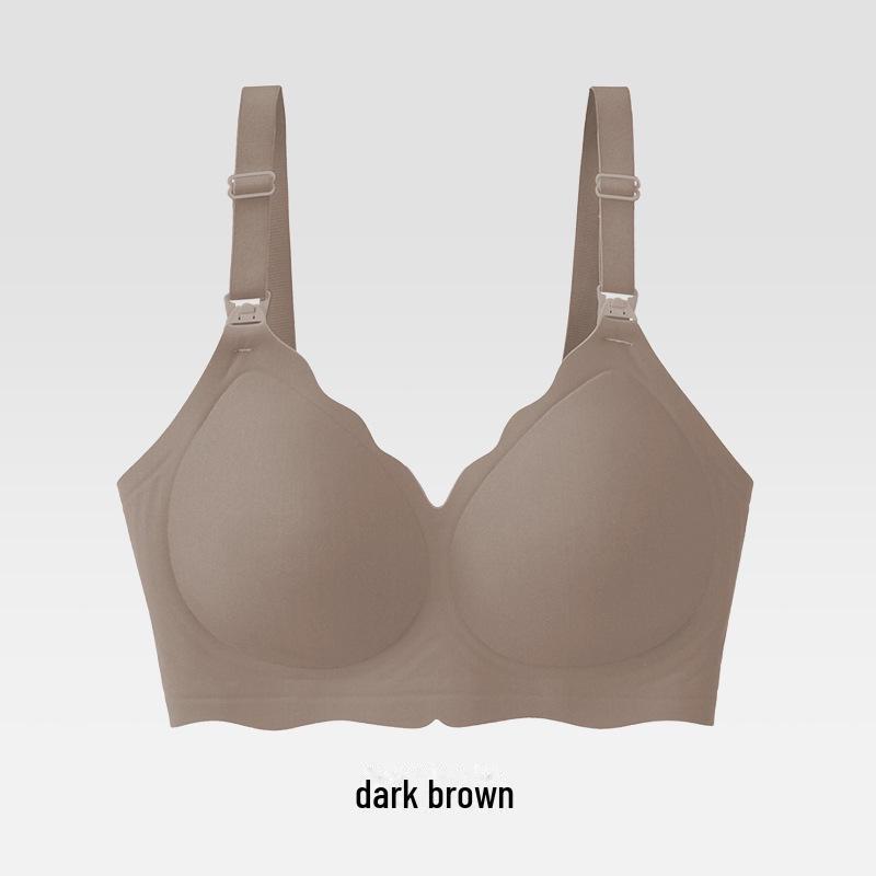 

Бесшовный летний бюстгальтер для кормления: Противопровисающий, дышащий, тонкий, поддерживающий для беременных и родивших женщин L (120-135 jin)