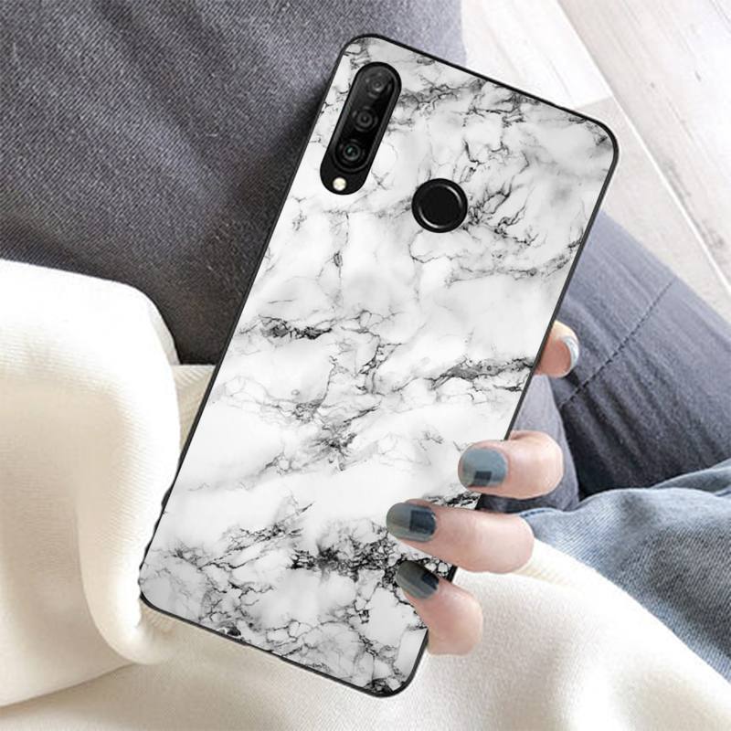 Marble Phone Case for Huawei Honor 10 i 8X C 5A 20 9 10 30 lite pro Voew 10 20 V30