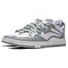 Li Ning Wave PRO Slip Resistant Cushioning Abrasion Resistant Support Low Top Skateboard Shoes Women's Gray White AECT036-1