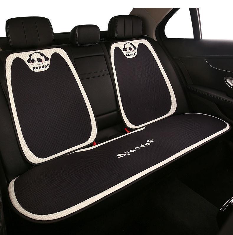 Universal Ladies' Car Seat Cushion: All-Season, Breathable Half-Cover for Spring and Summer