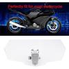 Motorcycle Windshield Clear Scooter Windscreen Scratch Wind Deflectors Universal Adjustable Universal Fit for Most Motorcycles