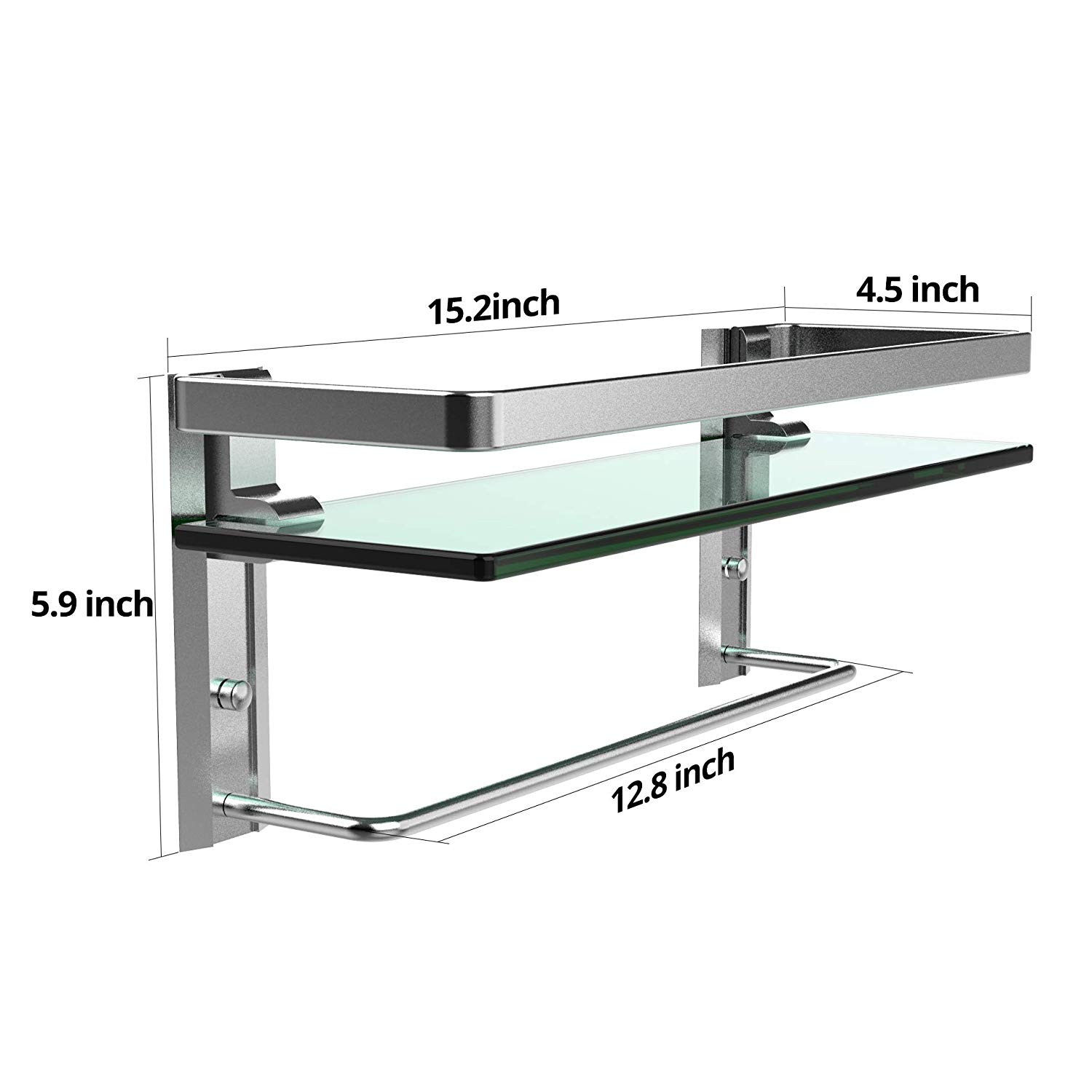 Modern Durable Triangle Corner Wall Mounted