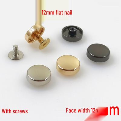 12MM Flat Head Decorative Alloy Rivet Luggage Hardware Nail