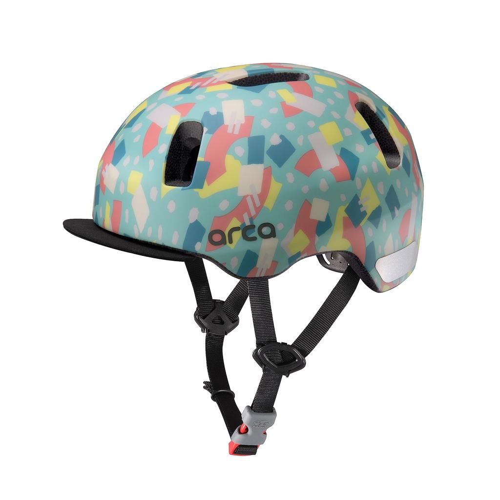 KABUTO ARCA SG Standard Matte Block Blue Helmet, Cycle/Bicycle, Compliant, 47-50cm,