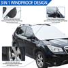 Windshield Snow Cover Fit for Subaru Forester 2013-2018, Front Windshield Cover for Ice and Snow, Auto Extra Thick Windshield Ice Cover Protects