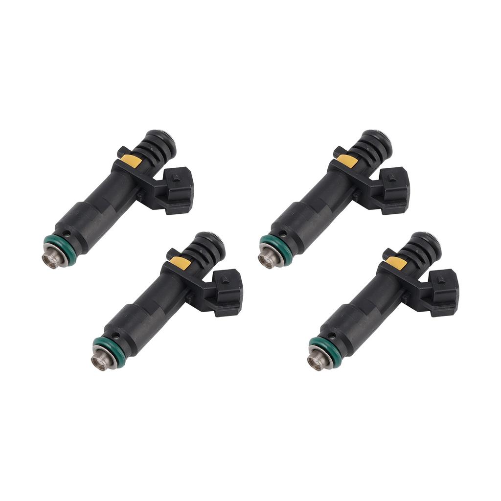 4 Stück Kraftstoffeinspritzdüse für Renault Twingo II 1.2 8V D7F 2007-2014 H8200552714