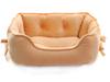 Four Seasons Waterproof Bow Dog Bed with Plush Bottom - Playful and Cute Pet Nest Pad
