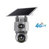 4G/WiFi Solar IP Camera with Dual Lens – PTZ, 8MP, 10X Zoom, Outdoor Surveillance System with Built‑in Battery