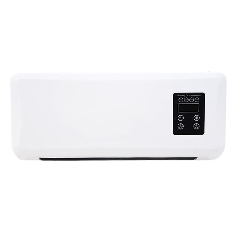 Portable Heater Electric Heating Machine Air Conditioner Wall Mounted Air Conditioner Fan Heater Remote Control Bedroom Bathroom