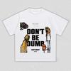 Asap Rocky Dont Be Dumb Album Graphics 100cotton Unisexs Shirt Summer Oneck Unisexs Y2k Hip Hop Short Sleeve Tshirt Fan Gift
