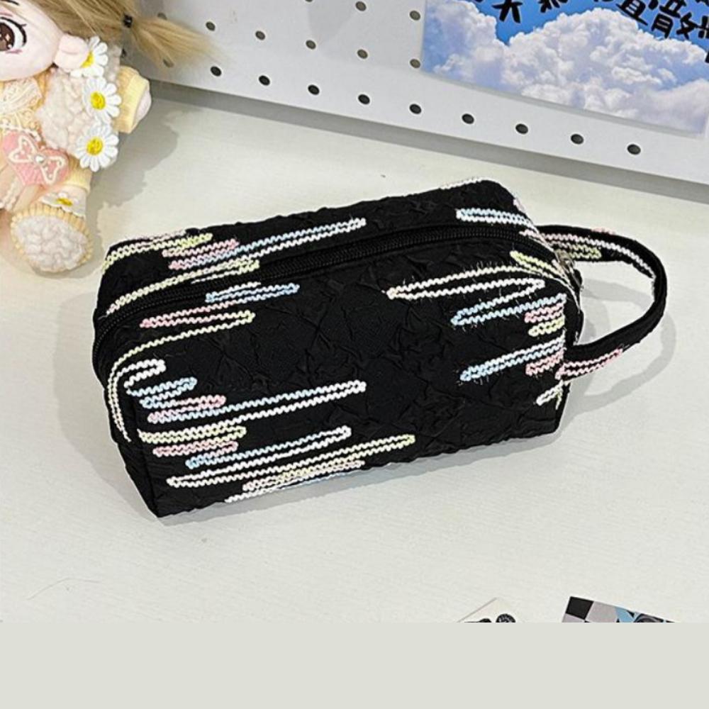 Colorful Cosmetic Pouch Pencil Case Multipurpose Student Bag