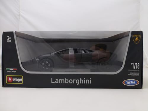 Burago Měřítko 1/18 Lamborghini Reventon Matná černá (Importováno)