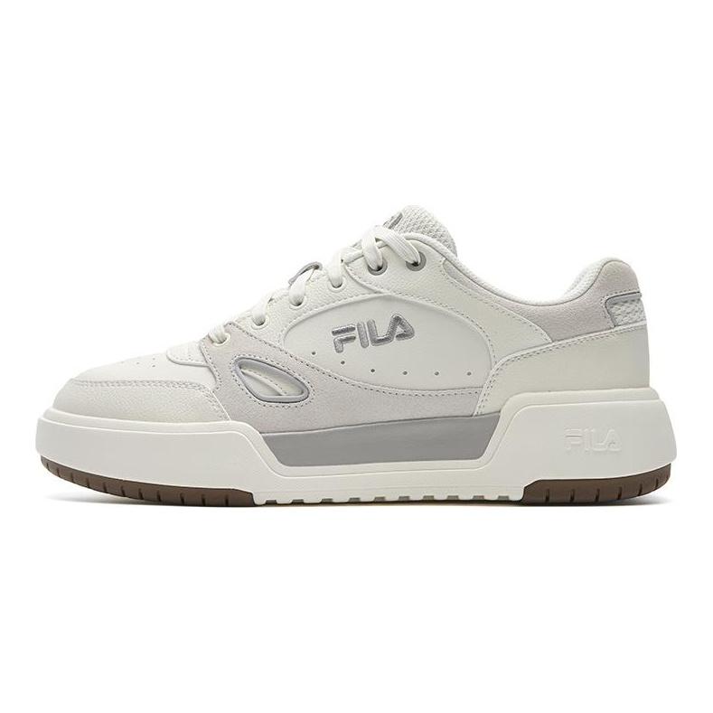 Fila Coverage Cushioning Abrasion Resistant Lightweight Low Top Skateboard Shoes Men's White F12M612133FGD
