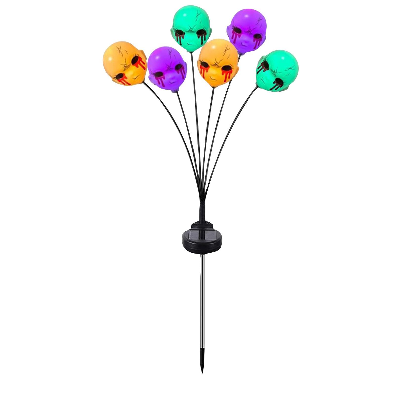 

Хэллоуин Уличные Солнечные Ужасные Огни Сад Двор Терраса Украшение для Вечеринки Водонепроницаемые Хэллоуин Подсветка для Дорожки One Size