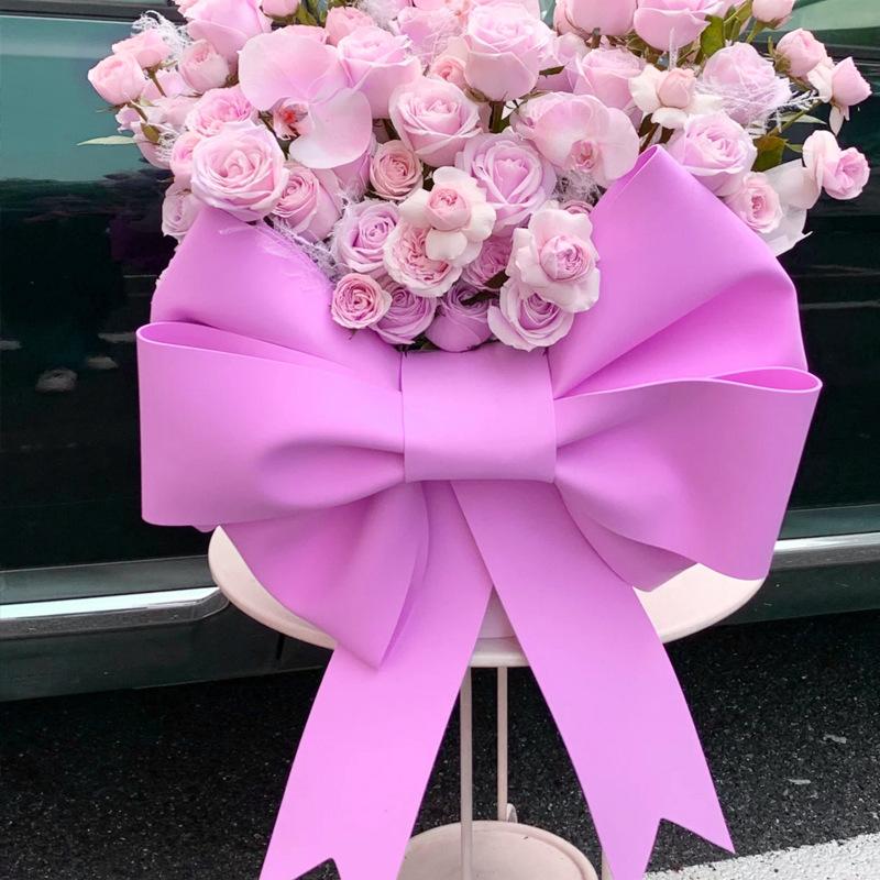 DIY Christmas Decoration 30-75cm Bow Shop Display Wedding Arch Decor Birthday Party Festivity Decor DIY EVA Bow Knot Material