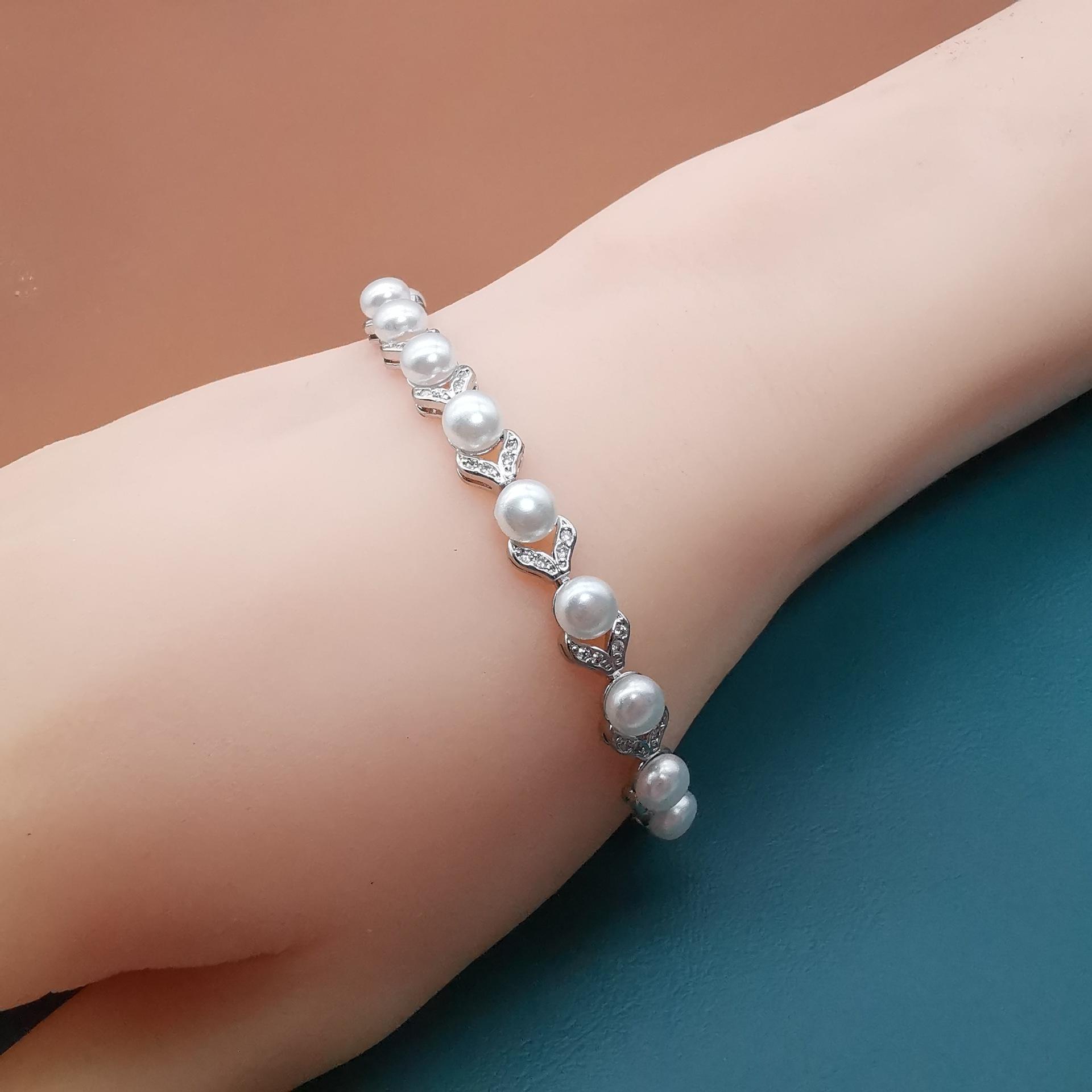 

Браслет из пресноводного жемчуга с женственным очарованием, которое никогда не померкнет, стиль нишевой феи, простые и универсальные украшения