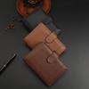 Premium Leather Passport Wallet For Men Travel Organizer Multi Card Slots Document Holder ID Case RFID Protection