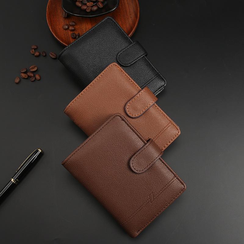 Premium Leather Passport Wallet For Men Travel Organizer Multi Card Slots Document Holder ID Case RFID Protection